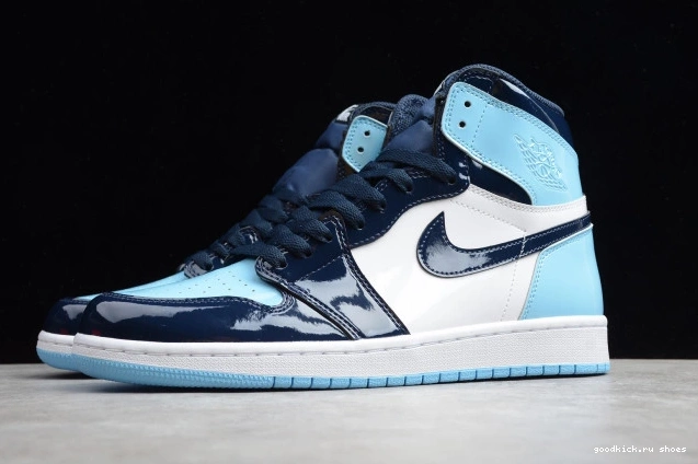 UNC Retro CD0461-401 Patent Jordan Air High OG 1 0718